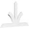 Ekena Millwork Richland Architectural Grade PVC Gable Bracket, 48"W x 30"H x 2"D x 4"F, 15/12 Pitch GBP048X30X0204RIC00 - alternate 1